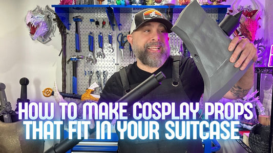How to 3D Print Cosplay Props That Fit in Your Suitcase (and Screw Together!)