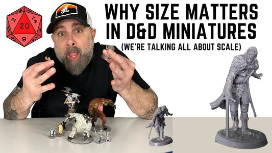 Understanding D&D Miniatures Scales