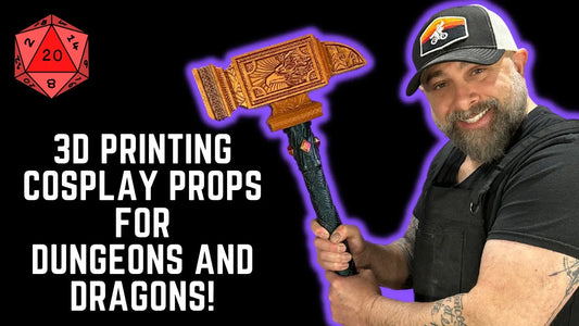 3D Printing Cosplay Props for Dungeons and Dragons!