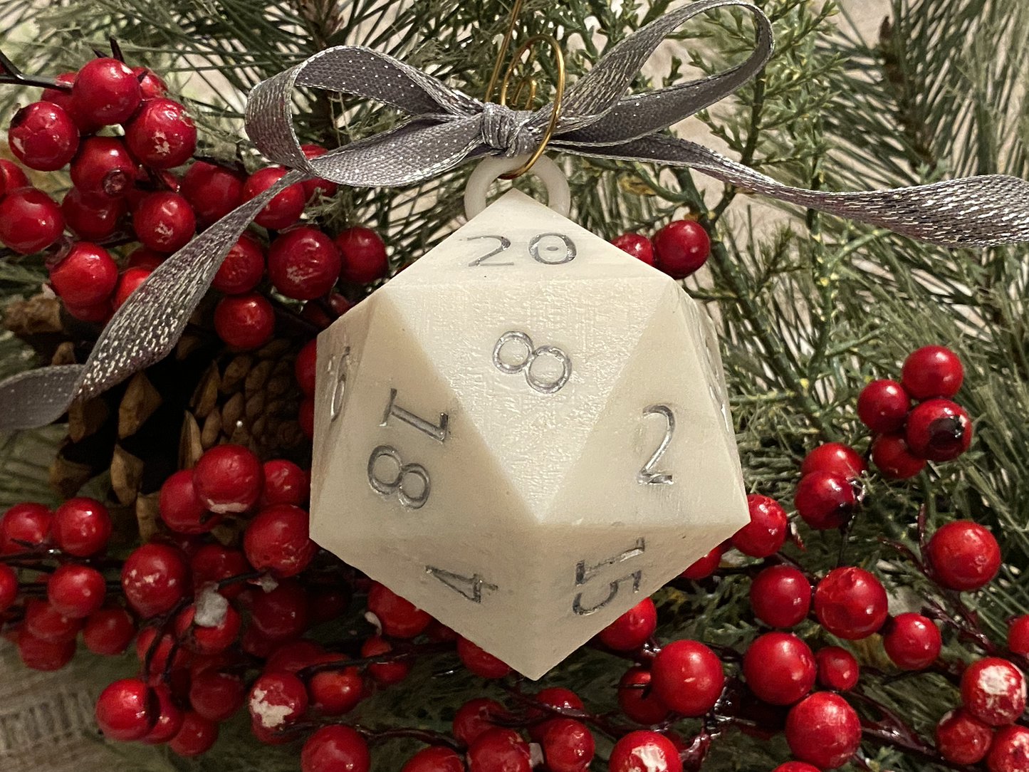 Dungeons and Dragons Ornaments, DnD Gift, DnD Holiday Gift, DnD Dice