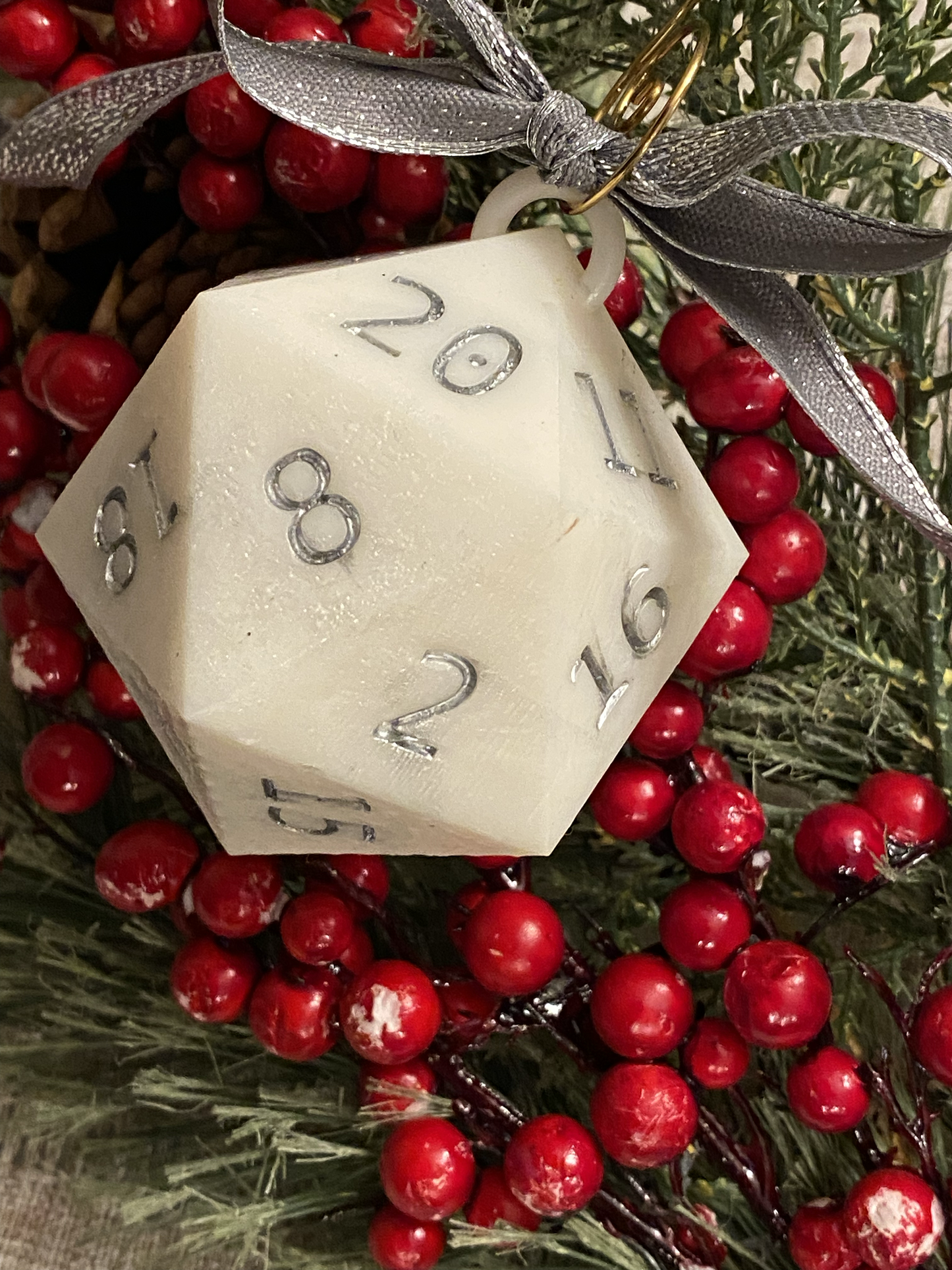 Dungeons and Dragons Ornaments, DnD Gift, DnD Holiday Gift, DnD Dice