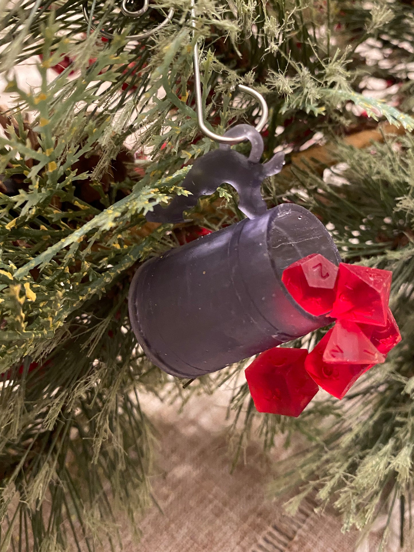 DnD Holiday Ornament, DnD Gift, DnD Tavern Mug, DnD Dice Cup