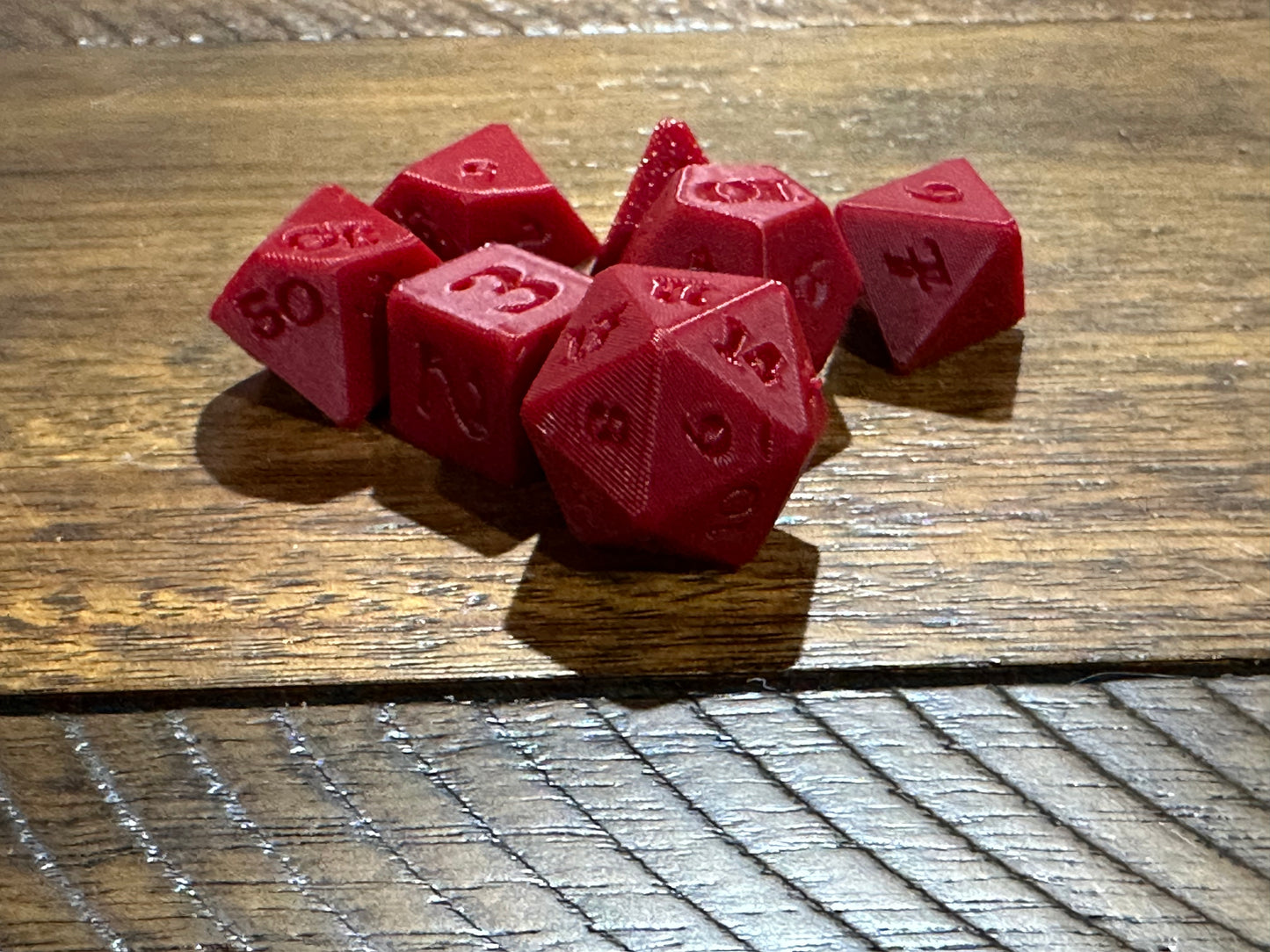 3d printed D&D Dice Set (PLA)