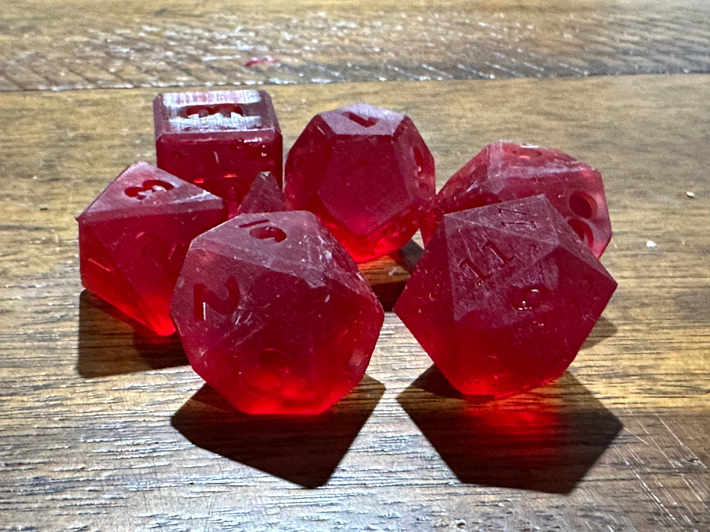 3d printed D&D Dice Set (Resin)