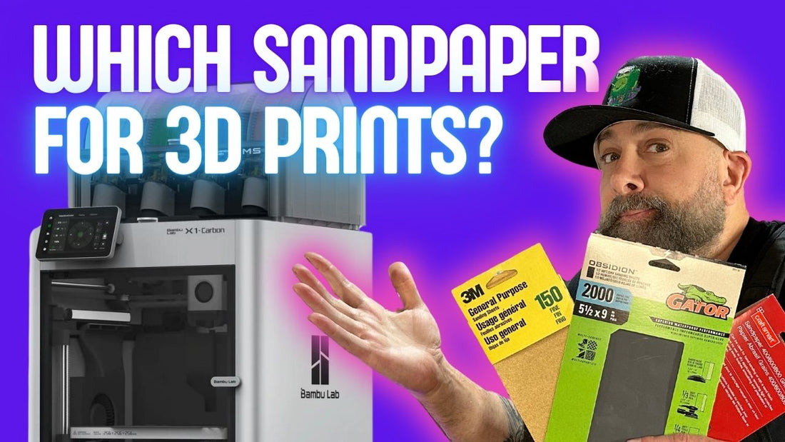 Mastering Sandpaper Grit: A Complete Guide for Woodworking and 3D Printing