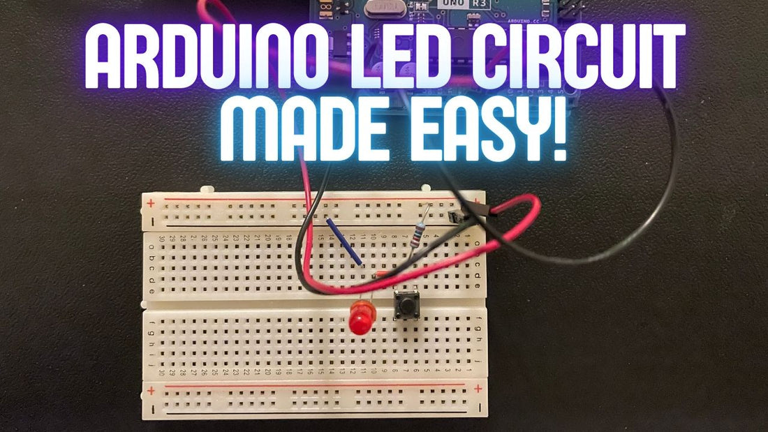 How to Build a Simple LED Circuit Using an Arduino – MakerBuildIt