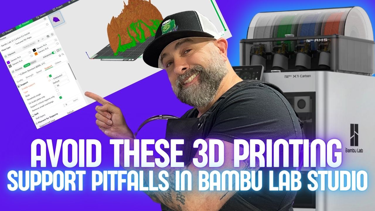 Mastering 3D Printing Supports in Bambu Lab Studio – MakerBuildIt
