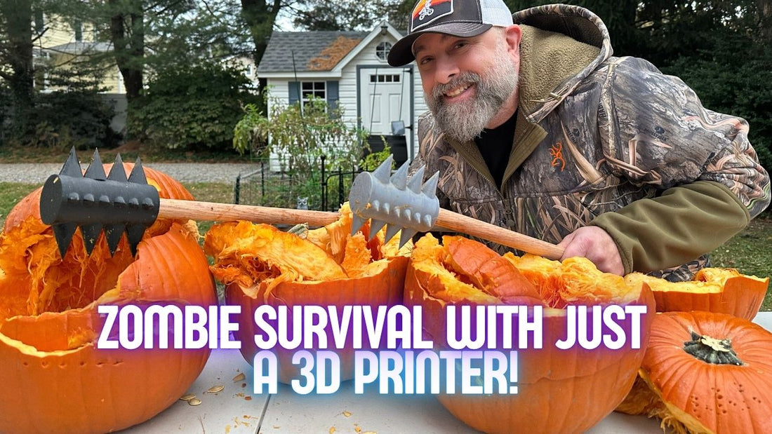 PLA vs. Resin: Which 3D Print Survives the Zombie Apocalypse?