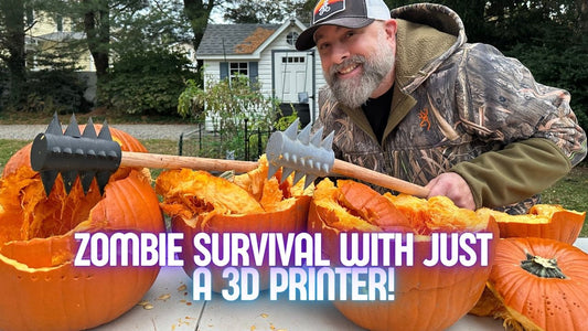 PLA vs. Resin: Which 3D Print Survives the Zombie Apocalypse?