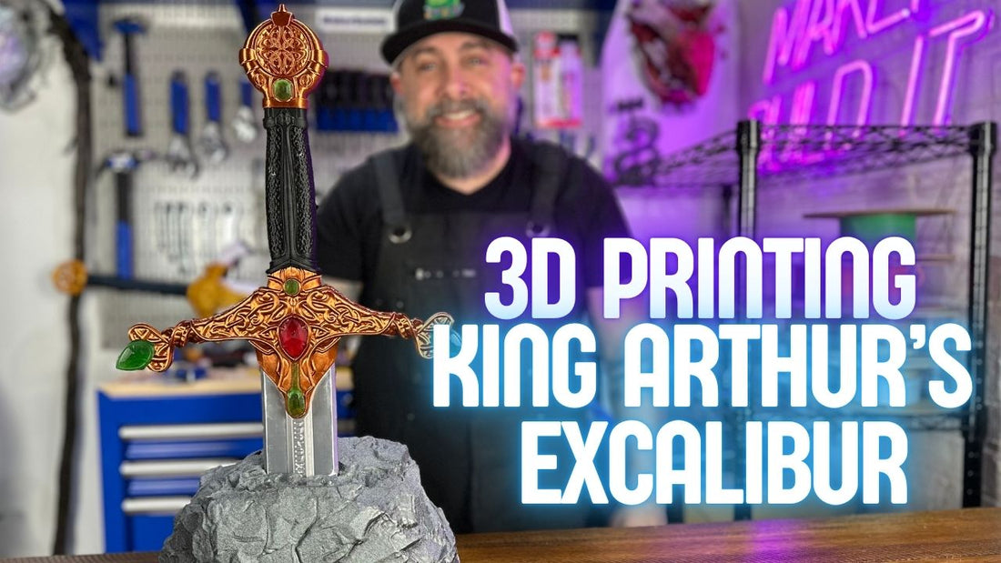 Bringing the Legend to Life: 3D Printing King Arthur’s Excalibur