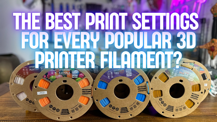 Optimizing 3D Printer Settings for Every Filament – MakerBuildIt