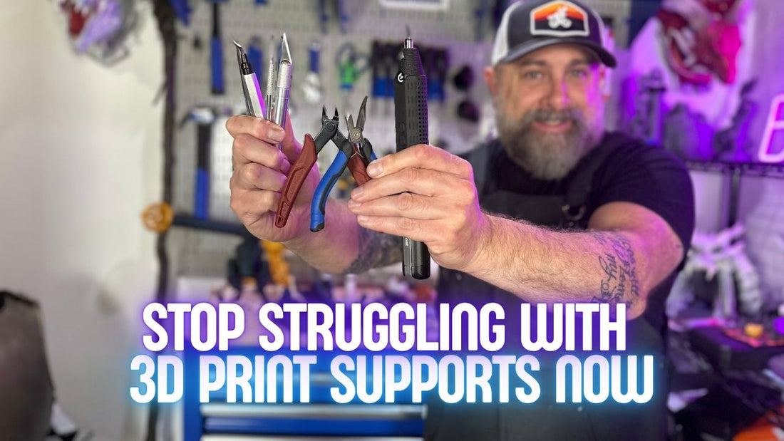 Remove Supports Like a Pro: The Best Tools for Clean 3D Prints