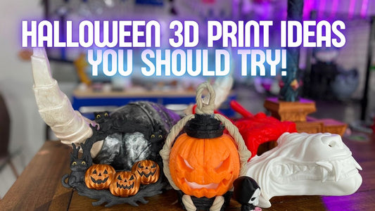 3D Printing Halloween Ideas: Props, Decorations, and Filaments for Spooky Season