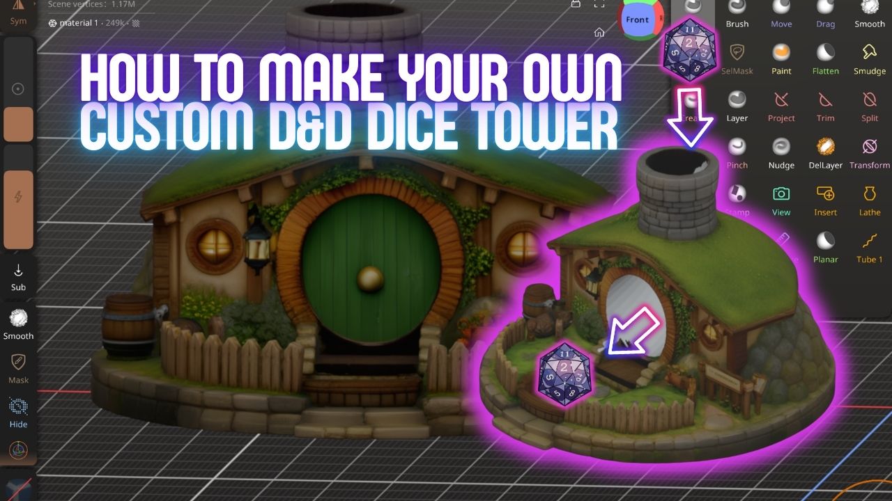How to Make a Your Own Custom D&D Dice Tower – MakerBuildIt