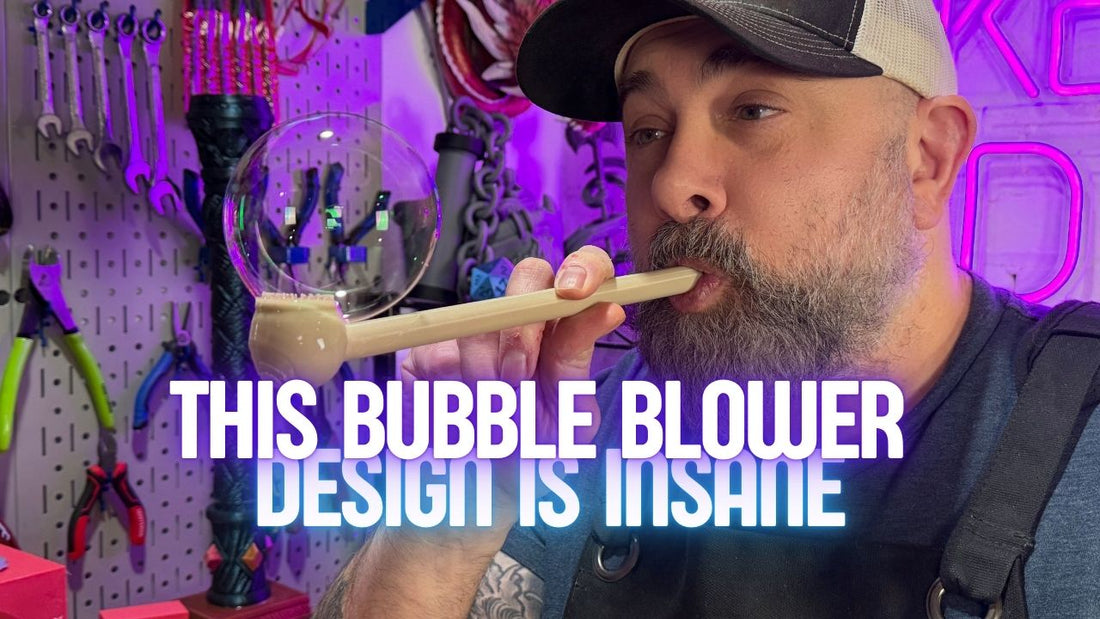 Designing and 3D Printing a Bubble Pipe in Nomad Sculpt