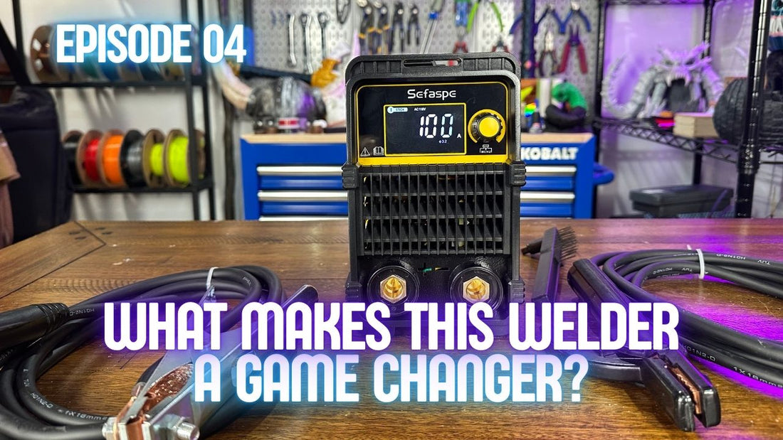 Shop Upgrade Episode 04: Sefaspe ARC 200 Pro Welder - More Control Without the Complexity