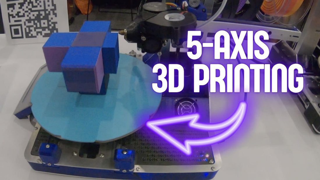 Five-Axis 3D Printing Could Completely Change How Makers Design Prints