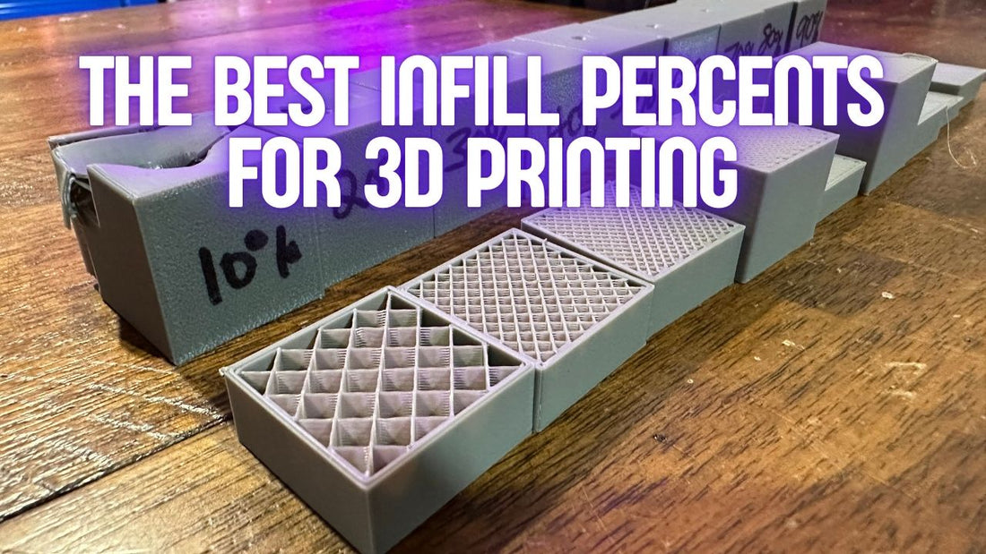 3D Printer Infill Showdown: 10% → 90% (What Actually Changes?)