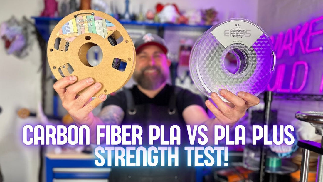 Carbon Fiber PLA vs PLA Plus: Which Filament Is Right for Your 3D Prints?