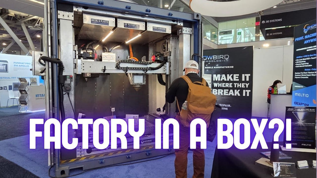 This Shipping Container Is a Full-Blown 3D Printing Factory (And It’s Wild)