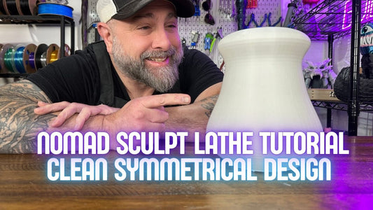 Designing a 3D Printable Vase in Nomad Sculpt Using the Lathe Tool