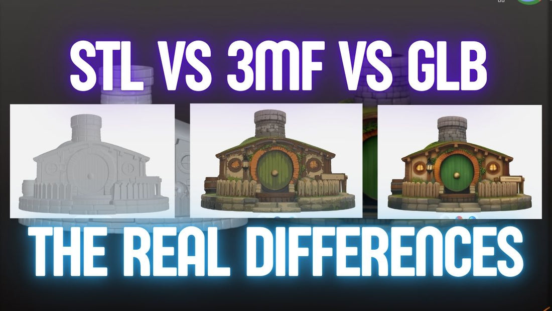 STL vs 3MF vs GLB: What’s the Best File Format for 3D Printing?