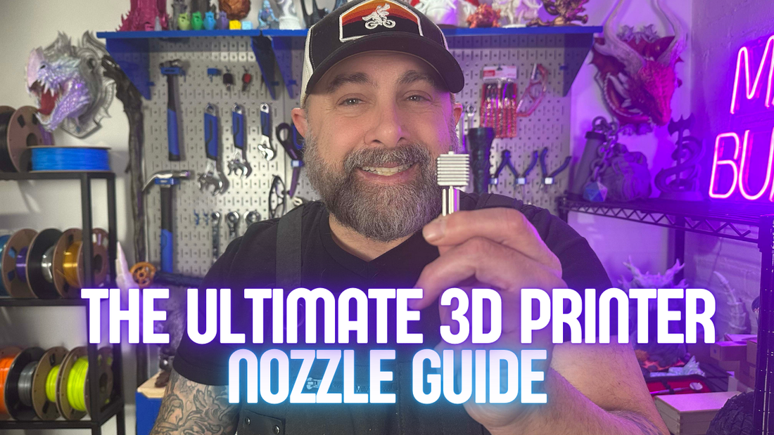 The Ultimate Guide to 3D Printer Nozzle Types