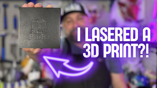 Combining 3D Printing and Laser Engraving (Using the Mecpow M1)