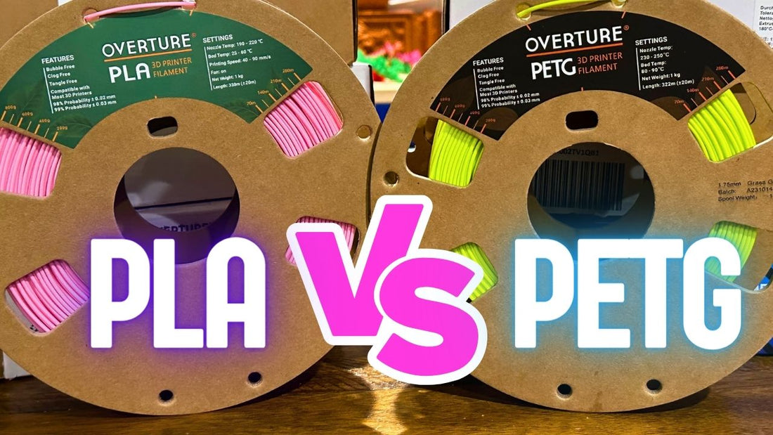 PLA vs. PETG: Which Filament Should You Choose?