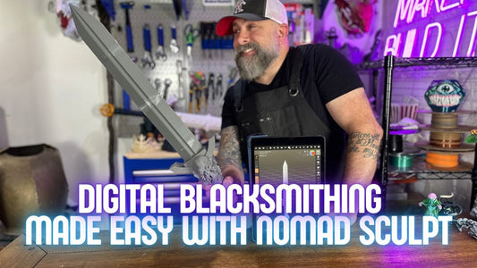 Make an EPIC Fantasy Sword in Nomad Sculpt from Scratch!