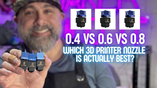 0.4 vs 0.6 vs 0.8 Nozzle: Which 3D Printer Nozzle Size Is Best?