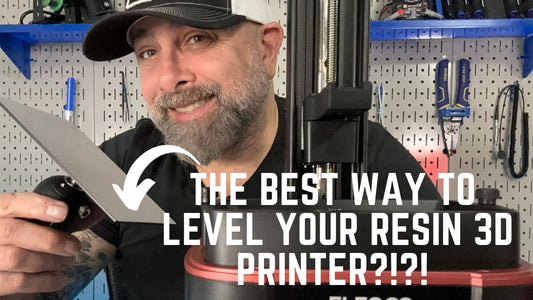 The Best Way to Level Your Resin 3D Printer?!?!