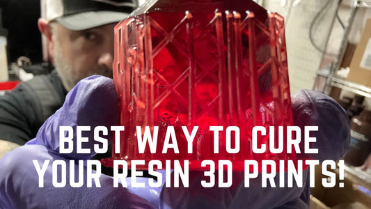 Curing 3d Resin Prints - BEST Way to Cure Your Resin 3D Prints!