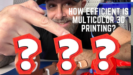 How Efficient is Multicolor 3D Printing? - Multicolor 3D Printing: Tips and Tricks for 3D Printing