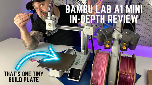 Bambu Lab A1 Mini In-Depth Review - That's One TINY Build Plate - IS IT WORTH IT?