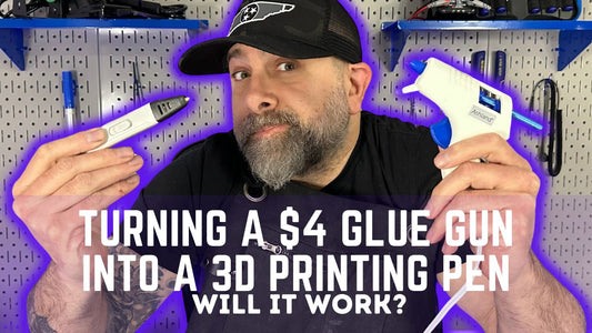 Turning a $4 Glue Gun Into a 3D Printing Pen!