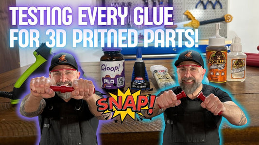 Testing Every Glue for 3D Printed Part! What is Strongest Glue?