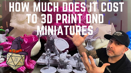 How much does it cost to 3D print D&D miniatures? — MakerBuildIt video thumbnail