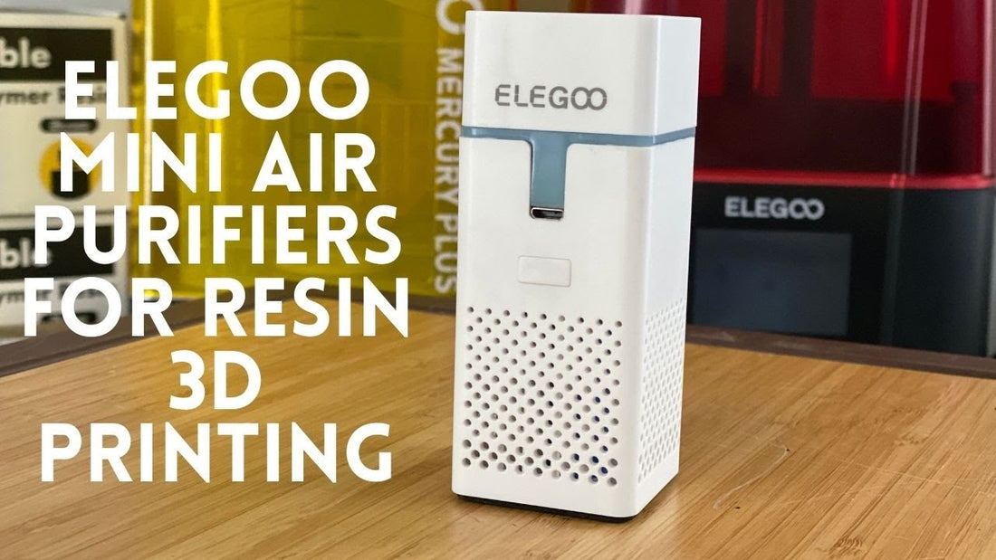 MakerBuildIt video thumbnail: ELEGOO Mini Air Purifier setup and first look