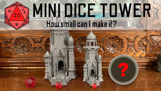 Miniatures Dice Tower at 10%  - Is it a FAIL?