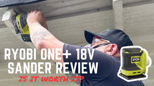 Ryobi ONE+ 18V Sander Review and Tested - Is the Ryobi Sander Worth it?