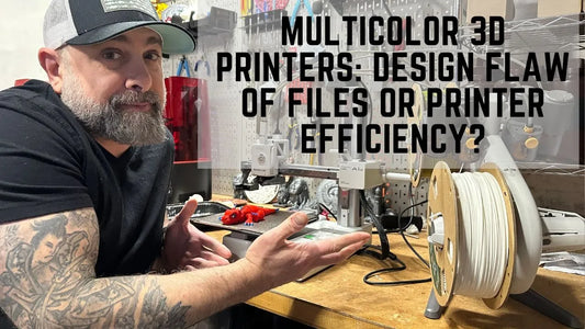 Multicolor 3D Printers: Design Flaw or Printer Efficiency?