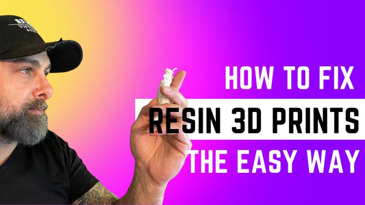 MakerBuildIt video thumbnail: How to fix broken resin 3D prints