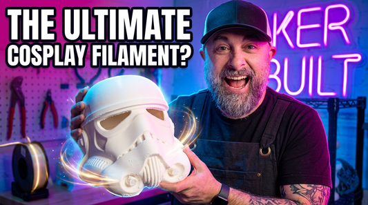Could Foaming TPU Be the Best Filament for Cosplay? We Put It to the Test.