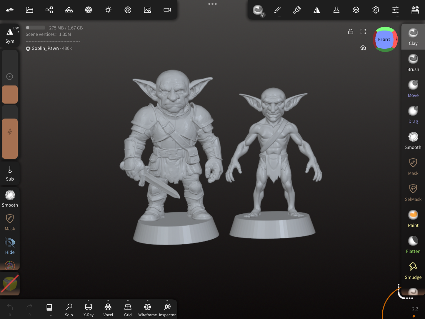 Goblin Miniatures / Game Pieces 3D Models