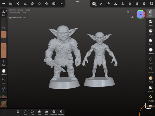 Goblin Miniatures / Game Pieces 3D Models