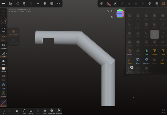 Dustin - 3D Printed Vacuum Attachment for Door Tops