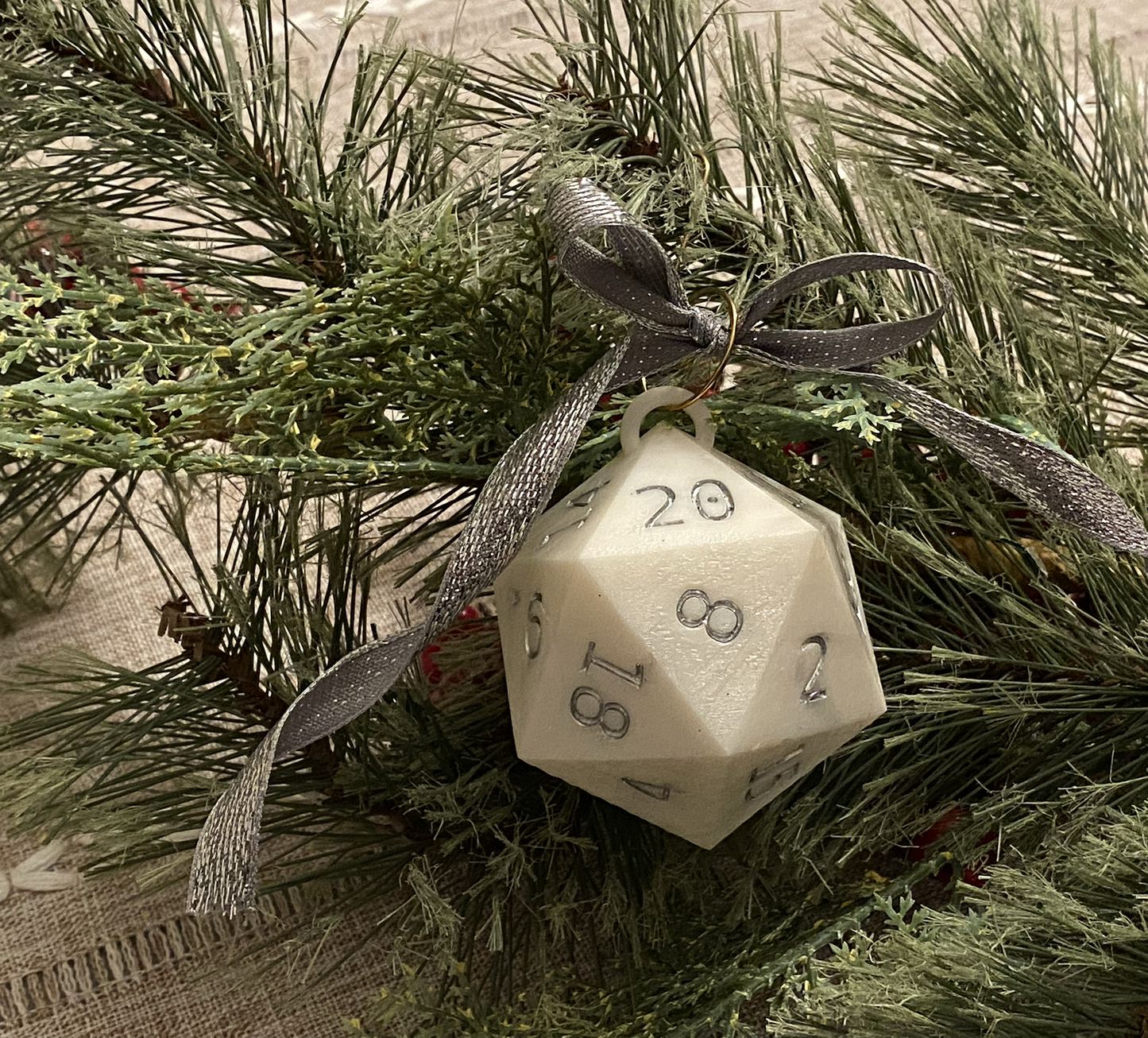 Dungeons and Dragons Ornaments, DnD Gift, DnD Holiday Gift, DnD Dice