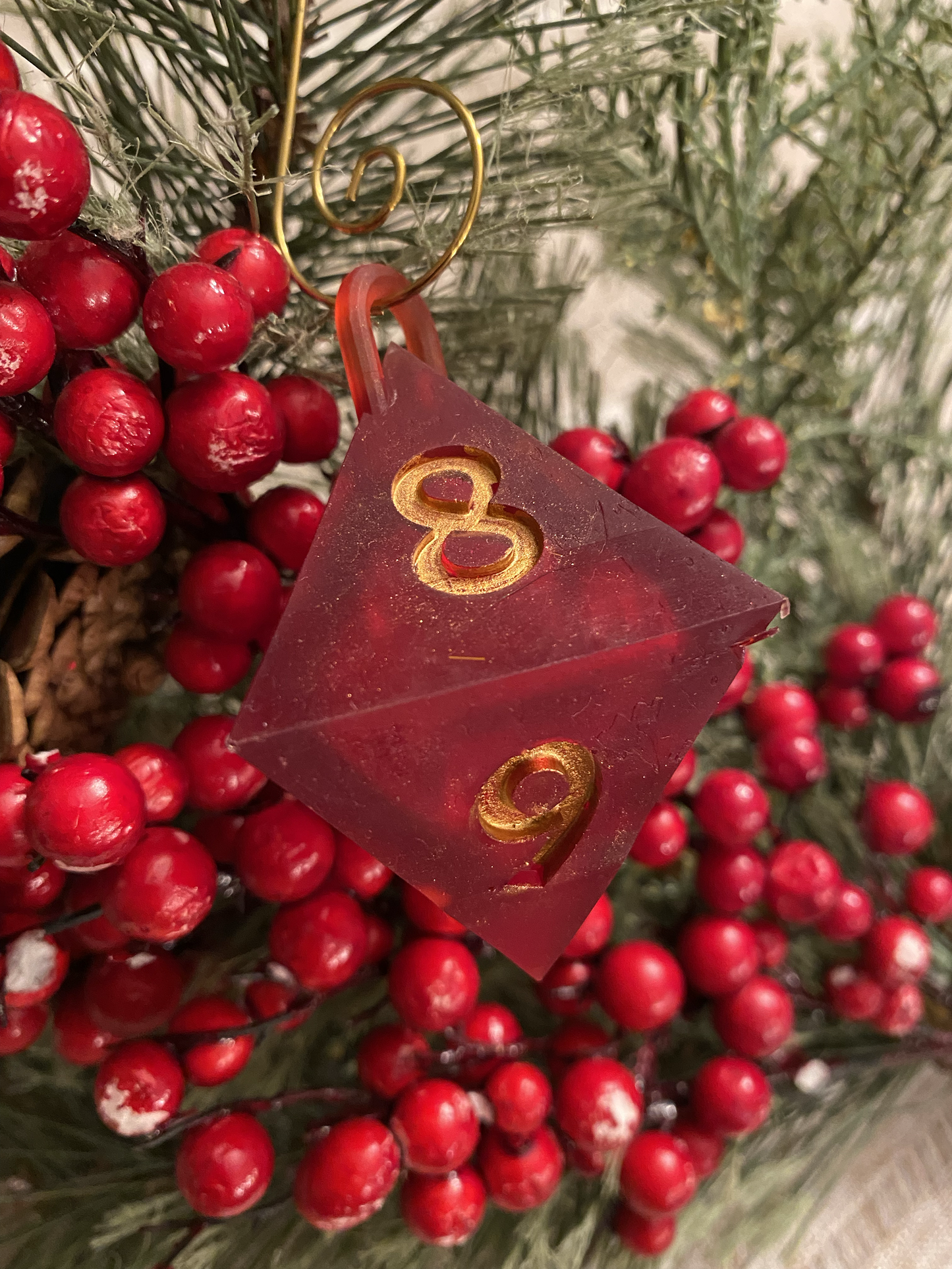 Dungeons and Dragons Ornaments, DnD Gift, DnD Holiday Gift, DnD Dice